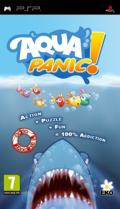 Pochette Aqua Panic ! version PSP