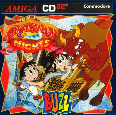 Pochette Arabian Nights version Amiga