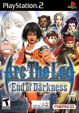 Pochette Arc the Lad : End of Darkness version PlayStation 2