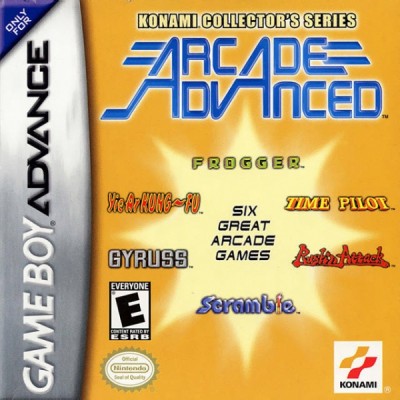 Pochette Arcade Advanced version GameBoy Advance