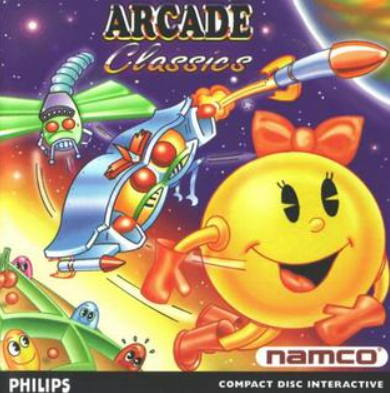 Pochette Arcade Classics version CD-i