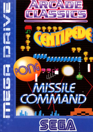 Pochette Arcade Classics version Megadrive
