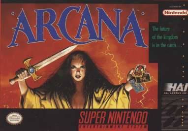 Pochette Arcana version Super Nintendo