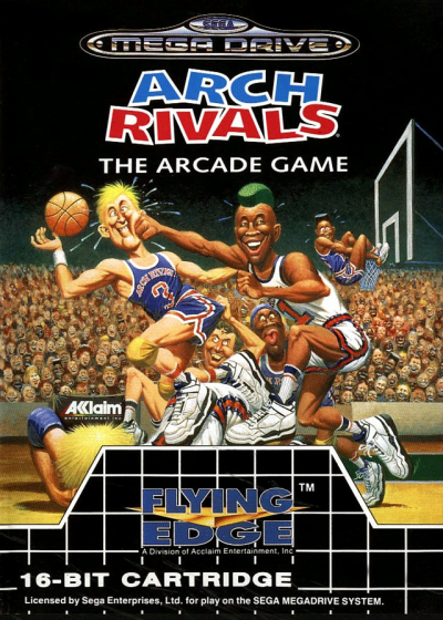 Pochette Arch Rivals version Megadrive