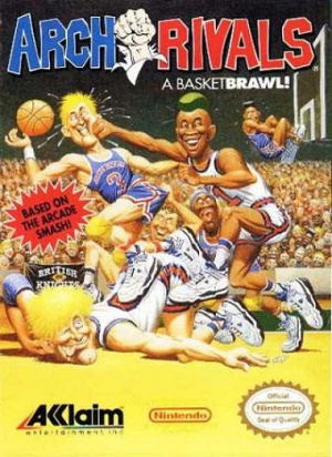 Pochette Arch Rivals version NES