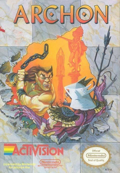 Pochette Archon version NES