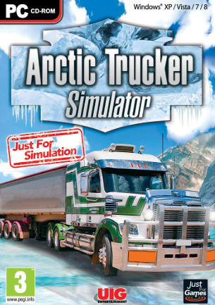 Pochette Arctic Trucker Simulator version PC Windows