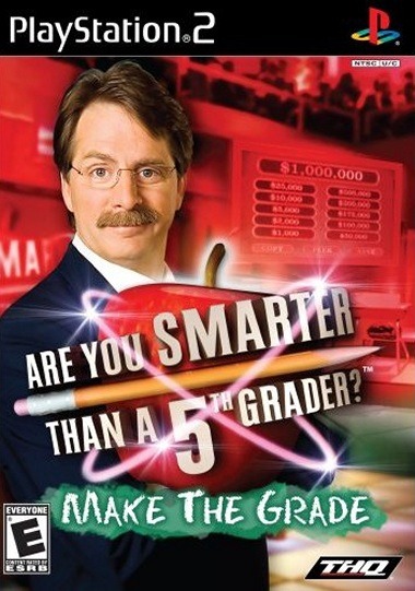 Pochette Are you smarter than a 5th Grader ? Make the Grade version PlayStation 2