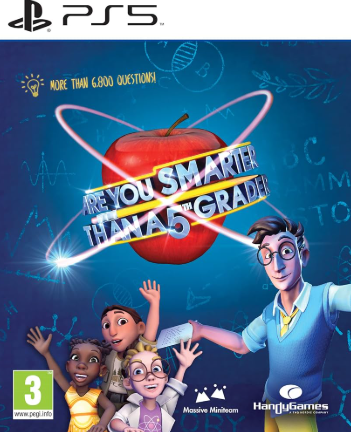 Pochette Are you smarter than a 5th Grader ? version PlayStation 5