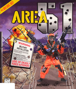Pochette Area 51 version PC Windows