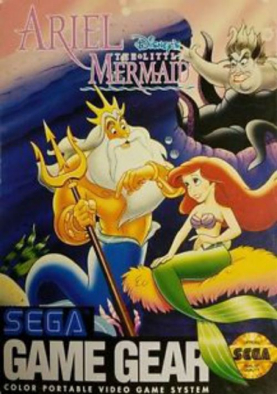 Pochette Ariel : la petite sirène version GameGear