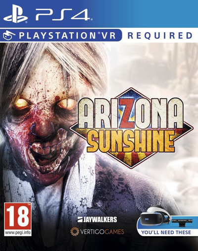 Pochette Arizona Sunshine version PlayStation 4