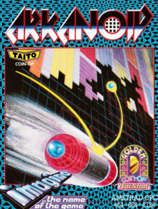 Pochette Arkanoid version Amstrad CPC