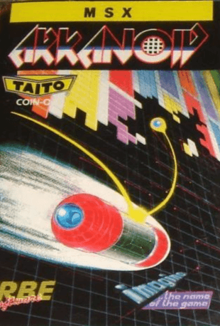 Pochette Arkanoid version MSX