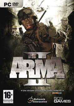 Pochette ArmA II version PC Windows