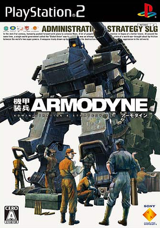 Pochette Armodyne version PlayStation 2