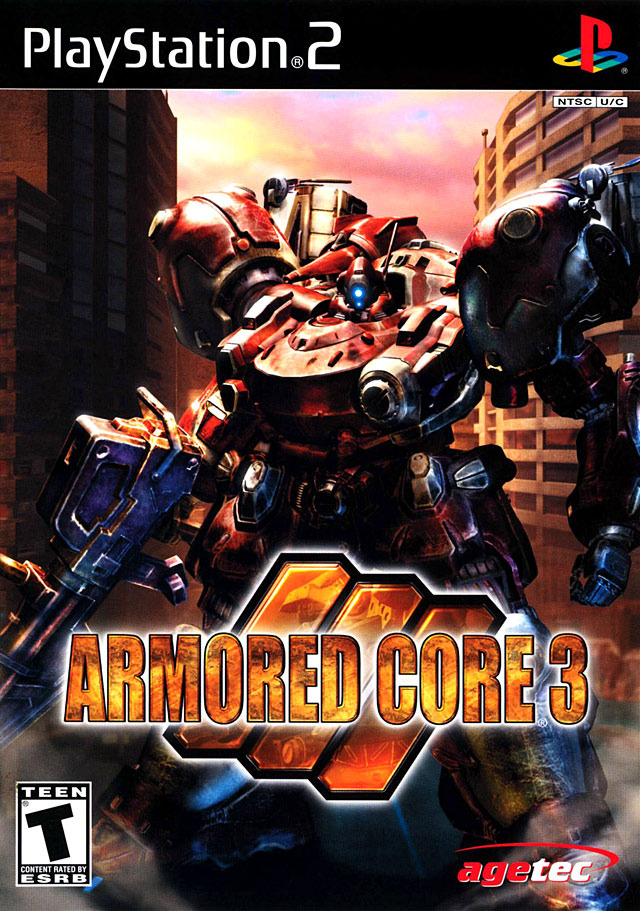 Pochette Armored Core 3 version PlayStation 2