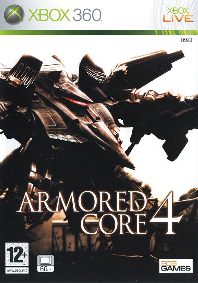 Pochette Armored Core 4 version Xbox 360