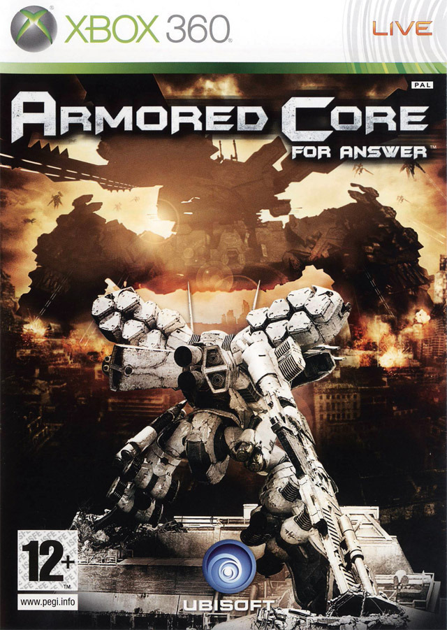 Pochette Armored Core 4 Answer version Xbox 360