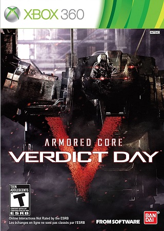 Pochette Armored Core : Verdict Day version Xbox 360