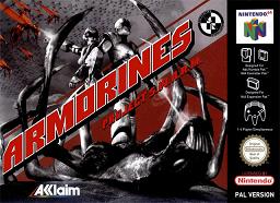 Pochette Armorines : Project S.W.A.R.M. version Nintendo 64