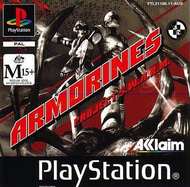 Pochette Armorines : Project S.W.A.R.M. version PlayStation