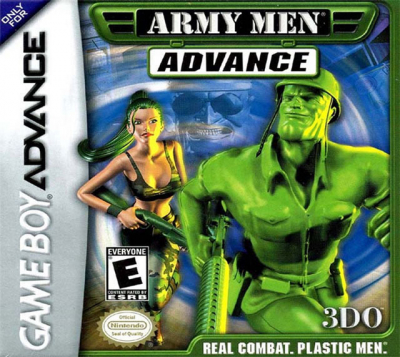 Pochette Army Men Advance version GameBoy Advance