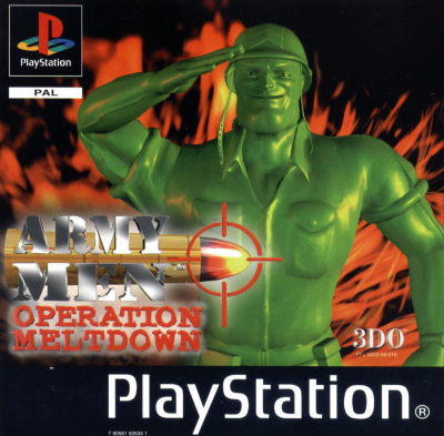 Pochette Army Men : Operation Meltdown version PlayStation