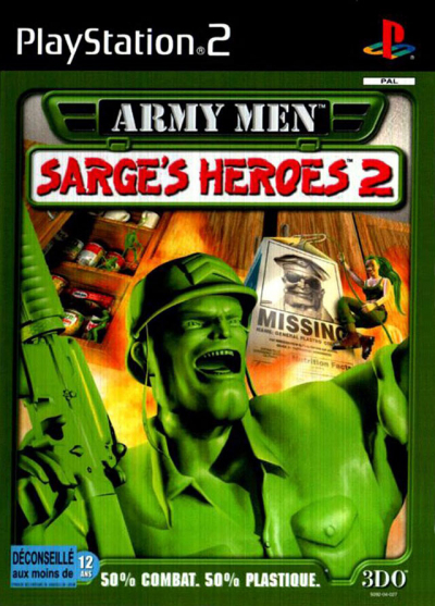 Pochette Army Men : Sarge's Heroes 2 version PlayStation 2