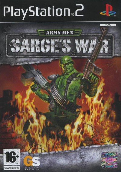 Pochette Army Men : Sarge's War version PlayStation 2