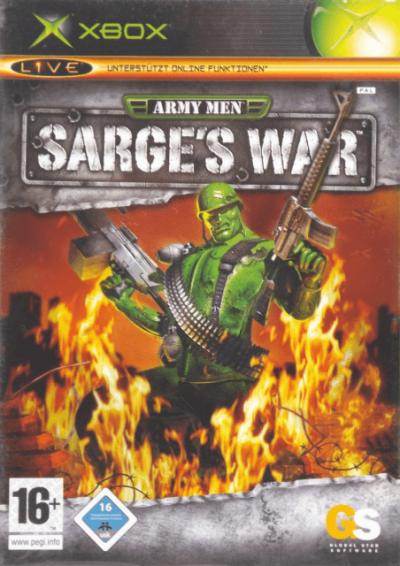 Pochette Army Men : Sarge's War version Xbox