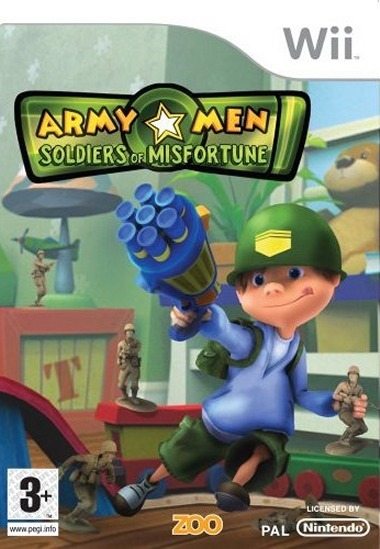 Pochette Army Men : Soldiers of Misfortune version Wii
