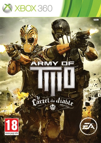 Pochette Army of Two : Le Cartel du Diable version Xbox 360