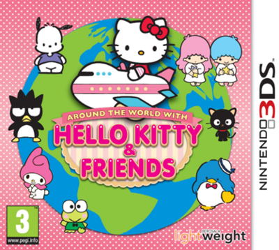 Pochette Around the World with Hello Kitty & Friends version 3DS