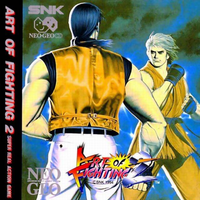 Pochette Art of Fighting 2 version Neo-Geo CD