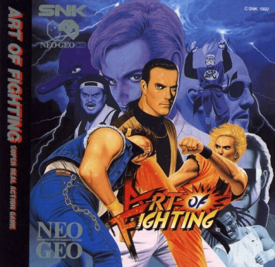 Pochette Art of Fighting version Neo-Geo CD