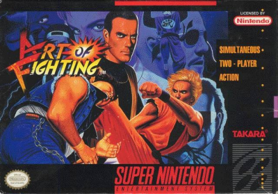 Pochette Art of Fighting version Wii