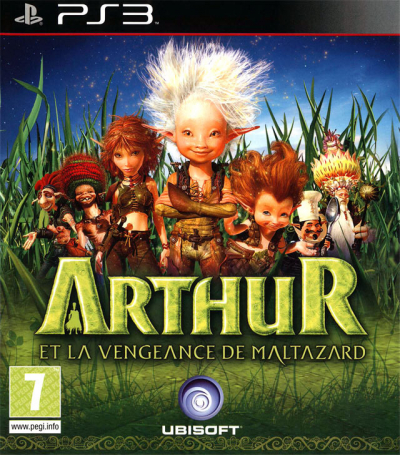 Pochette Arthur et la vengeance de Maltazard version PlayStation 3