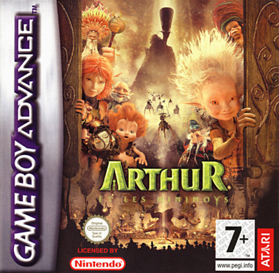 Pochette Arthur et les Minimoys version GameBoy Advance