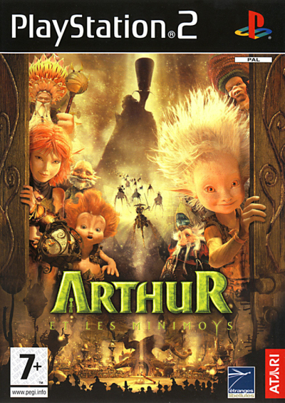 Pochette Arthur et les Minimoys version PlayStation 2