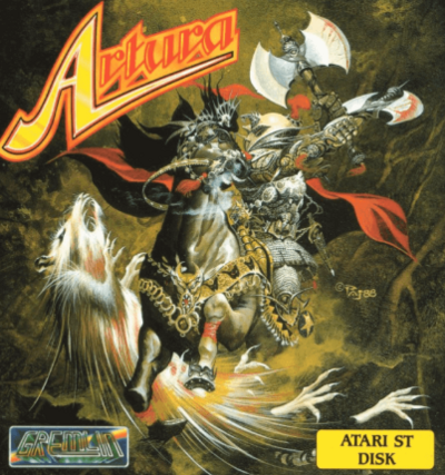 Pochette Artura version Atari ST