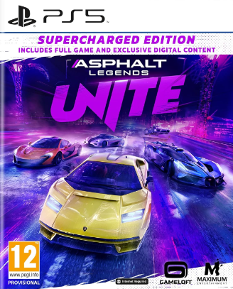 Pochette Asphalt Legends Unite version PlayStation 5
