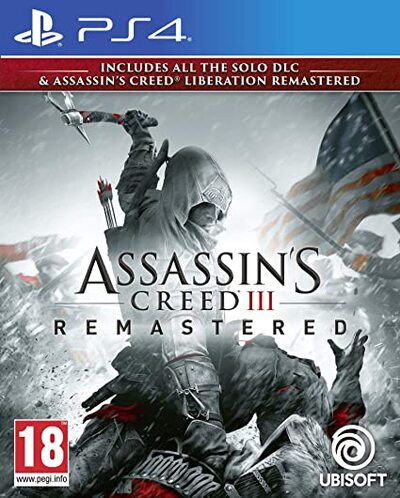 Pochette Assassin's Creed III Remastered version PlayStation 4