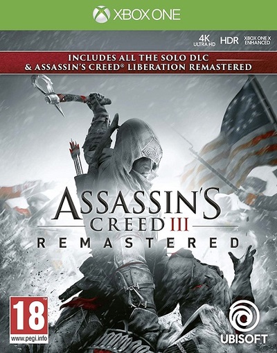 Pochette Assassin's Creed III Remastered version Xbox One