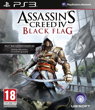 Pochette Assassin's Creed IV : Black Flag version PlayStation 3