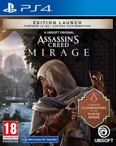 Pochette Assassin's Creed : Mirage version PlayStation 4