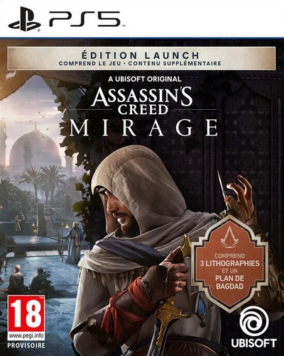 Pochette Assassin's Creed : Mirage version PlayStation 5