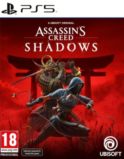 Pochette Assassin's Creed Shadows version PlayStation 5