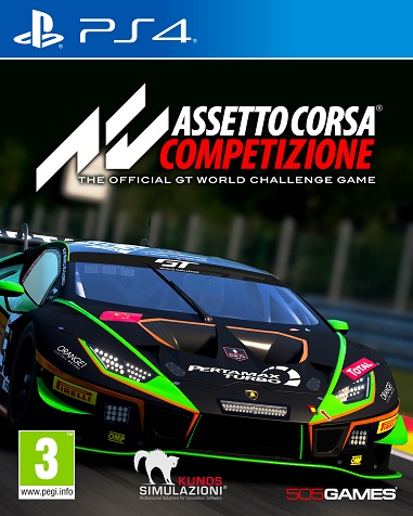 Pochette Assetto Corsa Competizione version PlayStation 4