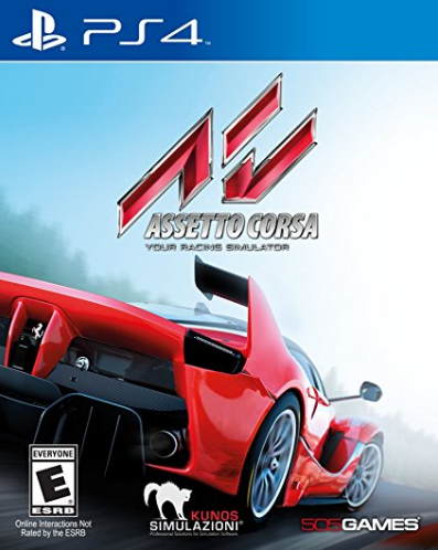 Pochette Assetto Corsa version PlayStation 4
